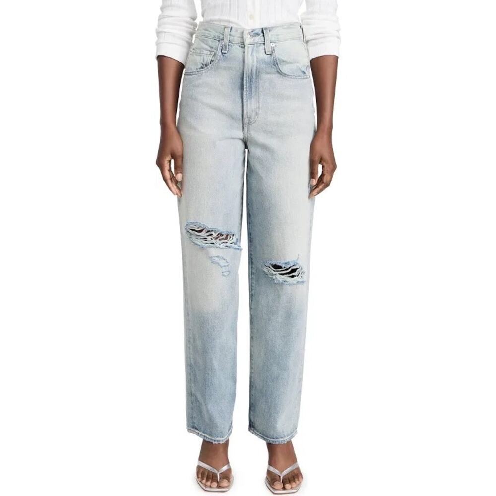 Edwin Kayla light wash jeans wide  leg size 25